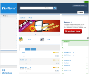 softonic.cn: 免费软件下载|评测 - Softonic
提供各种免费Windows、Mac、Palm、Pocket PC、手机软件下载和评测。在线直接购买软件。