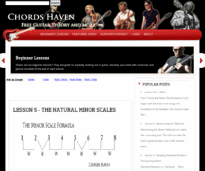 chordshaven.com: Chords Haven
