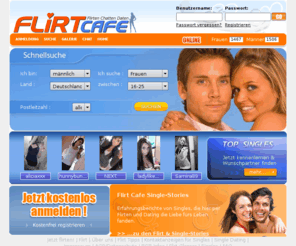 flirtya.com: Flirten - Flirt Chat - Dating bei FlirtCafe
Online flirten - sich mit anderen Singles im Flirt Chat unterhalten bei FlirtCafe Deinem Dating und Flirt Portal.