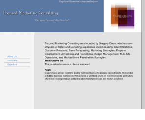 focusedmarketingconsulting.biz: About Us
About Us
