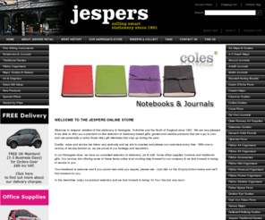 jespers4pens.com: Jespers of Harrogate - Home
Jespers of Harrogate, Office Stationery & Office Supplies, Town Centre Retail Store in Harrogate, North Yorkshire