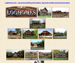  Homes Kits on Log Homes  Log Homes For Sale   Log Home Kits   Log Home Mills  Log