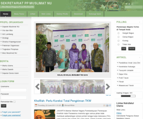 muslimat-nu.or.id: Situs Web Muslimat NU
PP MUSLIMAT NU! - Situs Resmi PP Muslimat NU