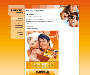 sunnysun.net: Willkommen bei SUNNYSUN
Joomla - the dynamic portal engine and content management system