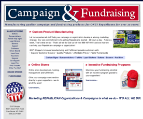 gopresources.com: Campaign & Fundraising at GOP Shoppe
Campaign & Fundraising at GOP Shoppe
