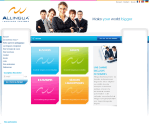 allingua.lu: Centre de formation en langue au Luxembourg - Cours de langue et d’immersion linguistique, e-learning, formation continue, séjour linguistique
Cours de langue au Luxembourg - Centre de formation en langue au Luxembourg. Allingua propose différentes formules : Cours de langue bussiness, l’e-learning, le séjour en immersion linguistique.