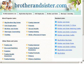 brotherandsister.com: brotherandsister.com: The Leading Family Life Site on the Net
