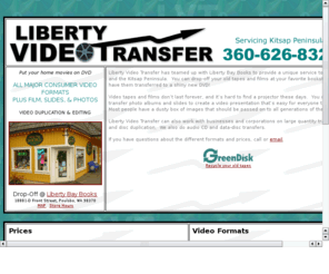 libertyvideotransfer.com: Liberty Video Transfer
Transferring consumer fomats to DVD