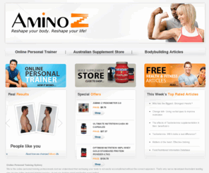 aminoz.com.au: Online Personal Training | Sydney Personal Trainer | No Xplode BSN
Take control with Amino Z online personal training. Lose fat or buff up in 12 weeks, with our personal trainers and an array of health & bodybuilding supplements and mass gainers.