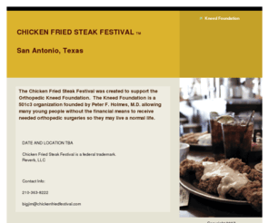 cfsfestival.com: Chicken Fried Steak Festival
