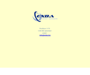 exba.biz: Homepage van Exba Logistics aalsmeer
exba, logistics, aalsmeer, bloemen, export, bemiddeling