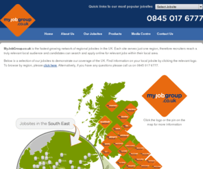 myjobgroup.co.uk: MyJobGroup.co.uk | My Job Group | It's yours, all yours
MyJobGroup.co.uk is the fastest growing network of regional jobsites in the UK with over 90 local jobsites currently live.