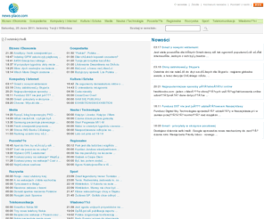 news-place.com: wiadomości i informacje z kraju i ze świata
Wiadomości - Najnowsze wiadomości ze świata oraz kraju. Aktualizowane na bieżąco informacje oraz wydarzenia.