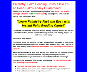 palmreadingtips.com: Palmistry Read Palms Today
palmistry read palms instantly with instant palm reading cards. Palm reading expert reveals Palmistry’s Hidden Secrets so you can easily read palms today.