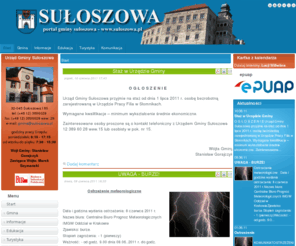 suloszowa.pl: Portal Gminy Sułoszowa
Portal Gminy Sułoszowa