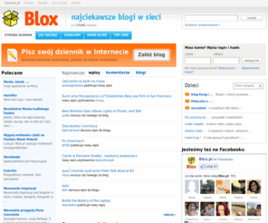 blox.pl: Blox: serwis blogów Gazeta.pl
Serwis blogów portalu Gazeta.pl
