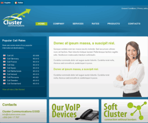 clustercomm.com: Cluster Communications
Joomla! - the dynamic portal engine and content management system