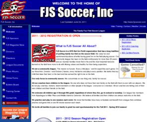 fjssoccer.com: FJS Soccer, Inc - (Shoreham, NY)  - powered by LeagueLineup.com
The home of FJS Soccer serving Riverhead, Shoreham, Wading River, Rocky Point, Ridge and Middle Island
