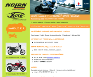 hamouz-et.cz: Hamouz - Největší výběr motocyklů, skútrů a doplňků v regionu
Hamouz motorky a helmy