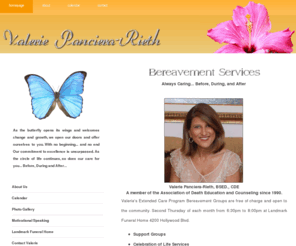 valeriepanciera.com: Valerie Panciera-Rieth Bereavement Services
