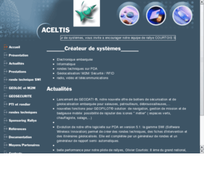 aceltis.org: conception et ralisation en lectronique
conception et ralisation en lectronique,  informatique et tlcommunication