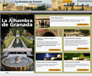 alhambra-tickets.es: Entradas para La Alhambra de Granada
Compra tus entradas para la visita a La Alhambra de Granada y el Generalife, los Palacios Nazaríes, Jardines, Visitas nocturnas - ServiCaixa - Venta de entradas. Servicaixa - Venta de entradas Entradas para La Alhambra de Granada