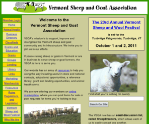vermontsheep.org: Vermont Sheep and Goat Association
