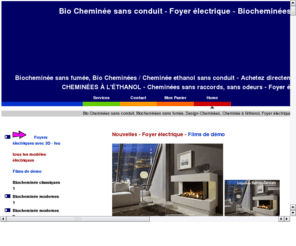 bio-cheminee.eu: Bio Cheminée sans fumée, Bio-cheminée sans conduit, Cheminées Bio, ethanol cheminées, bioethanol
Biocheminée sans fumée, Bio Cheminées / Cheminée ethanol sans conduit. Plus bien habitation avec une cheminée bio sans le retrait de fumée avec feu de cheminée véritable. Bio alcool = Carburant 