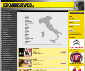 cercandosulweb.com: Cercando Sul Web cercandosulweb.it Ricerca Aziende
CercandoSulWeb.it ti fa trovare gli indirizzi e i numeri di telefono di tutte le aziende, le istituzioni in Italia.