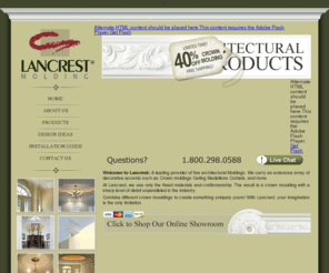 Lancrest com  Molding  Decorative Molding  Ornamental Mouldings