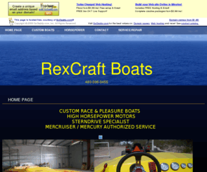 rexcraftboats.com: Home Page
Home Page