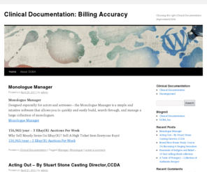 billingaccuracy.com: Billing Accuracy and Clinical Documentation
Learn about the importance of billing accuracy through clinical documentation improvement with DCBA, Inc.