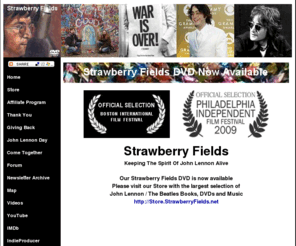 strawberryfields.net: StrawberryFields.net - Strawberry Fields Keeping The Spirit Of John Lennon Alive - Home
Strawberry Fields Keeping The Spirit Of John Lennon Alive