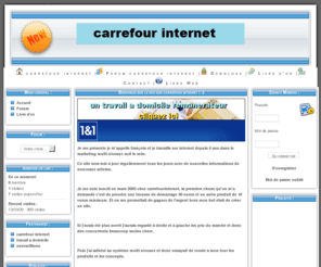 carrefourinternet.eu: carrefour internet - travail a domicile ou arnaque ? carrefour internet - Index
travail a domicile ou arnaque ? carrefour internet