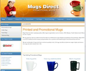 mugsdirect.com.au: Mugs Direct
Mugs Direct, guaranteed lowest prices on printed and branded mugs