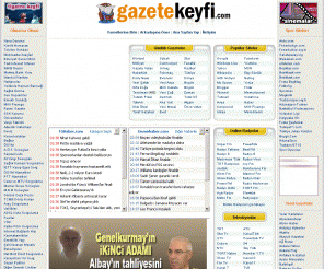 gazetekeyfi.com: GAZETE KEYFİ
Günün her saatinde Türkiyenin bütün gazete ve dergilerine ulaşmak için bu adresten şaşmayın