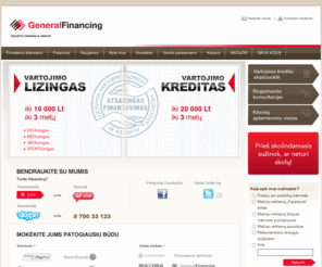 gf.lt: GENERAL FINANCING - Prancūziškų tradicijų finansinės paslaugos
GENERAL FINANCING - Prancūziškų tradicijų finansinės paslaugos