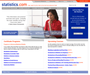 statistics.com: Home | Statistics.com
