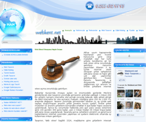 webkent.net: Web Sitesi Olmayana Hapis Cezası
WEBKENT.NET Web Tasarımı & Domain ve Hosting Hizmetleri
