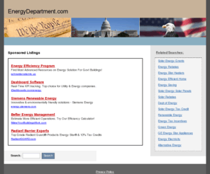 energydepartment.com: Energy Department
Energy Department on WN Network delivers the latest Videos and Editable pages for News & Events, including Entertainment, Music, Sports, Science and more, Sign up and share your playlists.