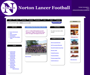 nortonlancerfootball.com: Norton Lancer Football 1st and 10 - Norton, MA
Norton Lancer Football 1st and 10 site with schedules, scores, articles, rosters, etc.