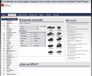 seminuevos-arca.com: ARCA | Asociación Regiomontana de Comerciantes de Automóviles | Autos usados, Autos nuevos y Autos seminuevos en México | Soloautos.com.mx
ARCA, Autos Usados, Autos nuevos y Autos Seminuevos en www.soloautos.com.mx. En soloautos.com.mx encontrarás autos nuevos, seminuevos y usados con los mejores planes de contado y crédito. Anuncia tu auto hasta que se venda. Aqui si lo vendes.