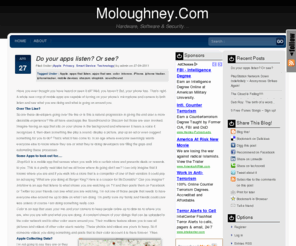 terror-threat.com: Moloughney.com - Technology Blog - Hardware, Software, and Security
A technology blog geared to inform users on hardware, software and security on the web.
