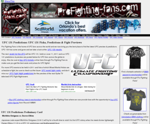 ufc-predictions.com: UFC 129 Predictions: UFC 129 Picks, Predictions & UFC Preview
UFC 129 predictions, picks & preview for every fight on the UFC 129 fight card for April 30, 2011. Find the UFC 129 predictions & projections and past UFC previews provided by Pro Fighting Fans. We feature UFC news including our UFC 129 predictions, to be held on April 30, 2011, and we take a look ahead at UFC 130 while providing coverage of all of MMA, UFC included. UFC predictions & coverage online at ProFighting-fans.com.