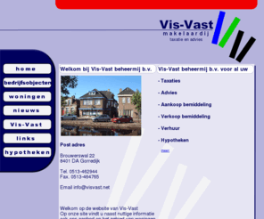 visvast.net: Visvast.net
makelaardij in gorredijk