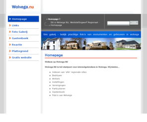 wolvega.info: Dit is Wolvega NU, Weststellingwerf Regionaal - Homepage
Wolvega NU is dé start-pagina voor web-surfend Wolvega. Hier vindt u alle sites uit Wolvega en de Stellingwerven, kleine advertenties en links...