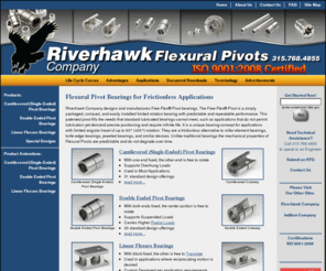 cflexpivot.com: Flexural Pivot Bearings for Frictionless Applications - Riverhawk
Riverhawk's cantilevered, flexural pivot bearings are frictionless, stiction-free bearings uniquely suited for limited angular travel applications.