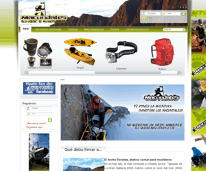 macundales.net: Macundales
Macundales, c.a. :: Todo lo que necesitas para tus aventuras lo consigues aqui, Morrales, Carpas, kayak, bolsos, zapatos, relojes, etc., Macundales nace para brindarle a nuestros clientes productos de alta calidad, tecnología y confort para las distintas actividades al aire libre que nos permite disfrutar nuestra geografía o cualquier otra. Nuestro interés NO es sólo vender, sino también asesorarte y ofrecerte justo lo que necesitas para realizar tus viajes o excursiones de una manera más cómoda y divertida. Tu pones los límites.....Nosotros ponemos el equipo.