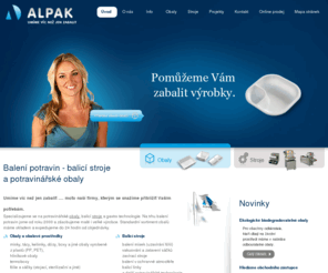 obaly.com: Úvod :: Alpak
obaly, stroje, dózy, misky, gastro, plastové, kelímky, technologie, balící, balení, jídelní, potravinářské, 