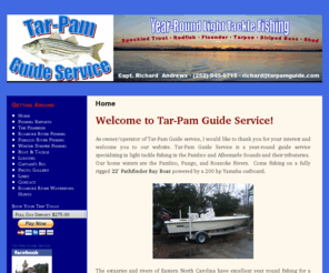 tarpamguide.com: Tar-Pam Guide Service | Capt. Richard Andrews | Light Tackle Fishing Charters on the Pamlico, Pungo, and Roanoke Rivers
 Tar-Pam Guide Service -  